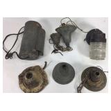 Antique lighting lot