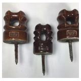 Antique ceramic insulators