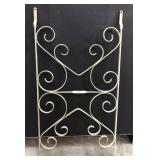 Old aluminum railing section