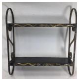 Vintage metal rack