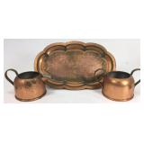 Vintage Copper trio