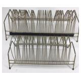 Vintage record racks