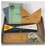 Vintage drafting tools