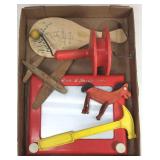 Toy lot with etch a sketch