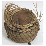 Vintage Native American souvenir basket