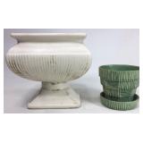 Pair of McCoy planters