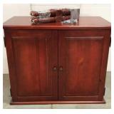 Pier 1 raised cabinet