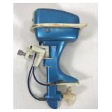 Vintage miniature electric outboard motor