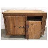 Rustic project cabinet