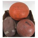 Vintage sports balls