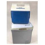 Two small coolers