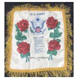 Antique US Army pillow case