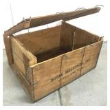 Old Buske shipping crate