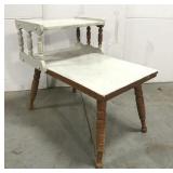 Vintage two tier side table