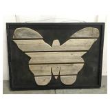 Barn wood butterfly art