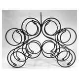 Metal wine rack