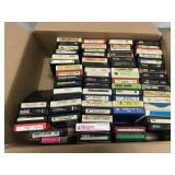 Large Lot of 8-track tapes