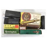 Unused ammunition and clips