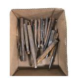 Blunt end chisel lot 123