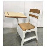 Vintage school desk