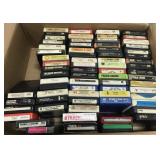 Large Lot of 8-track tapes