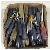 Flat screwdriver lot 107