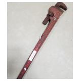 Large pipe wrench lot 151