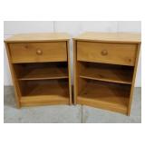 Nightstands or end tables pair