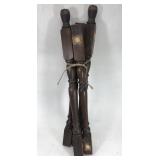 Set of 4 wooden table legs