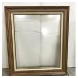 Art frame with glass