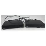 Pair of Sanyo DVD players