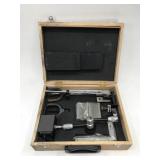 Wilton machinist tools in wood case
