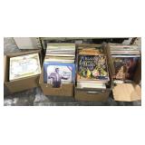 Large Lot of vinyl records