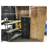 End of month blowout: file cabinet, shelf, cabinet