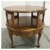 Vintage round side table