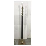 Brass floor lamp