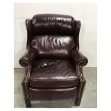 Hancock & Moore leather power recliner