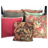 Lot of gently used throw pillows
