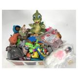 Box of small children’s toys