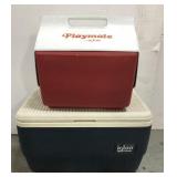 Pair of Igloo coolers