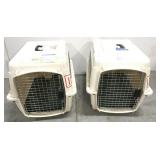 Pair of pet carriers