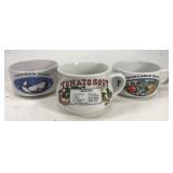 Soup cup trio