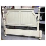 King size farmhouse style bed frame