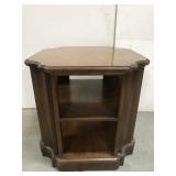 Vintage three tier end table