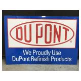 Vintage Dupont metal sign