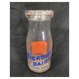 Holly Michigan hickory dairy milk bottle