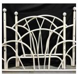 White metal daybed