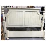 King size farmhouse style bed frame