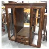 China cabinet top section