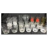 Drinking glass lot